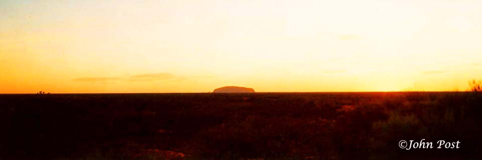 Uluru Monolith Sunrise