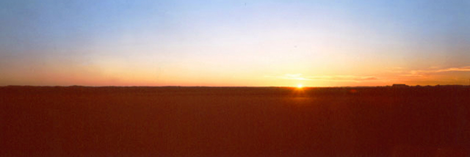 desert sunset