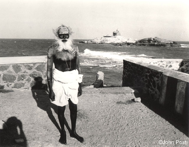 Uncle Jack at Southern Tip of India 1973